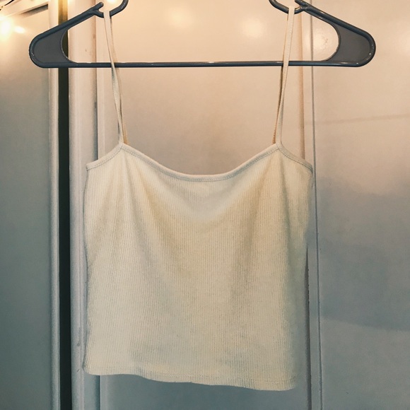 Pastel yellow J.Galt Brandy Melville tank top - Picture 1 of 3